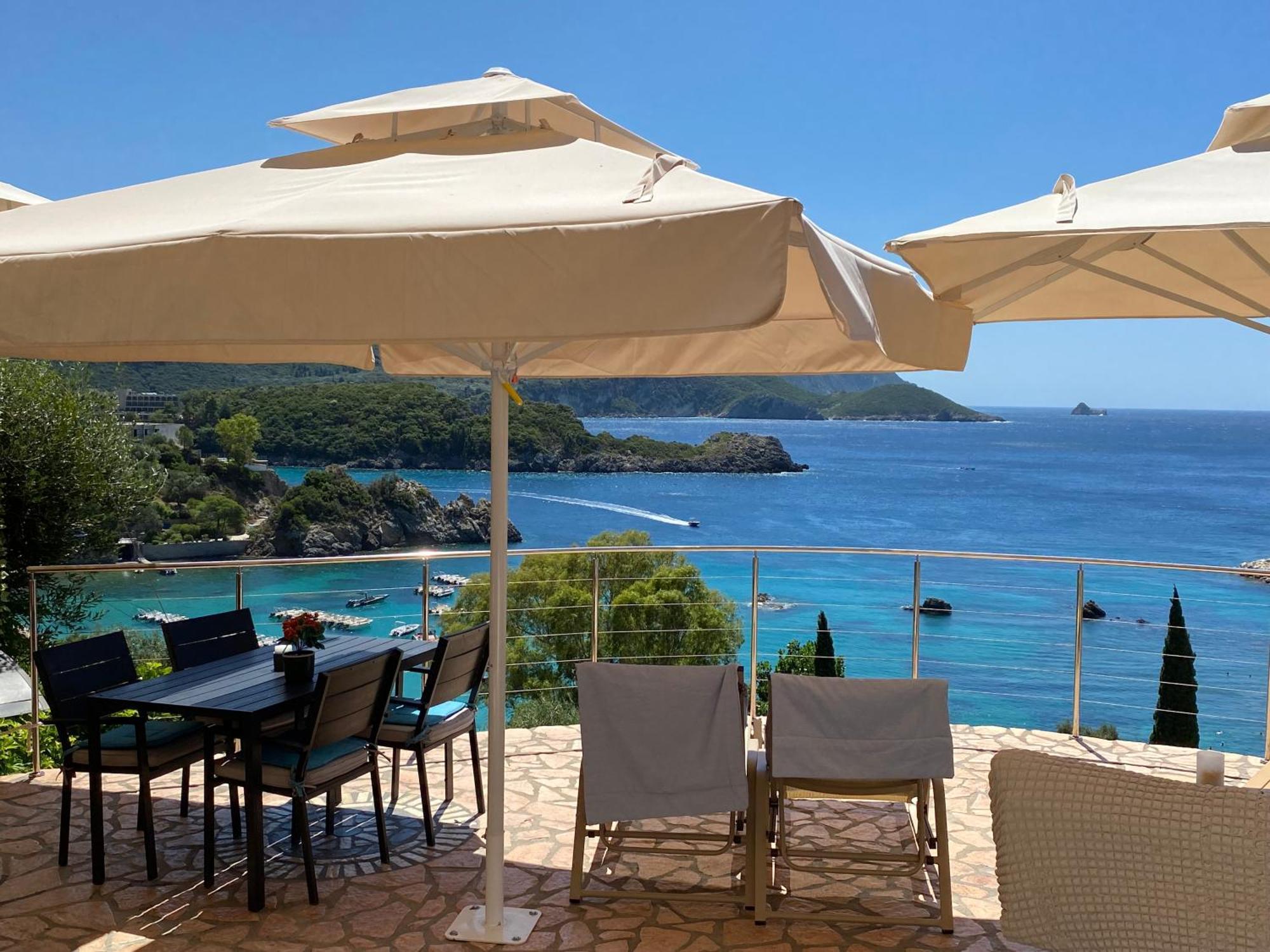 Sea La Vie Apt. Palaiokastritsa Exterior foto